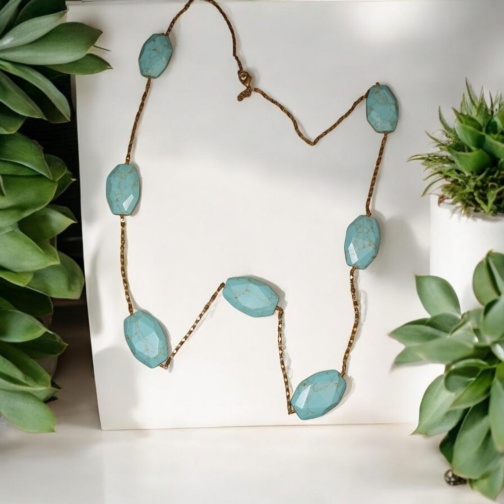 Signed Allen Schwartz 36" Necklace